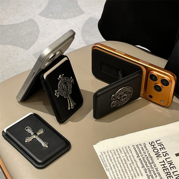 Chrome Magsafe Card Holder