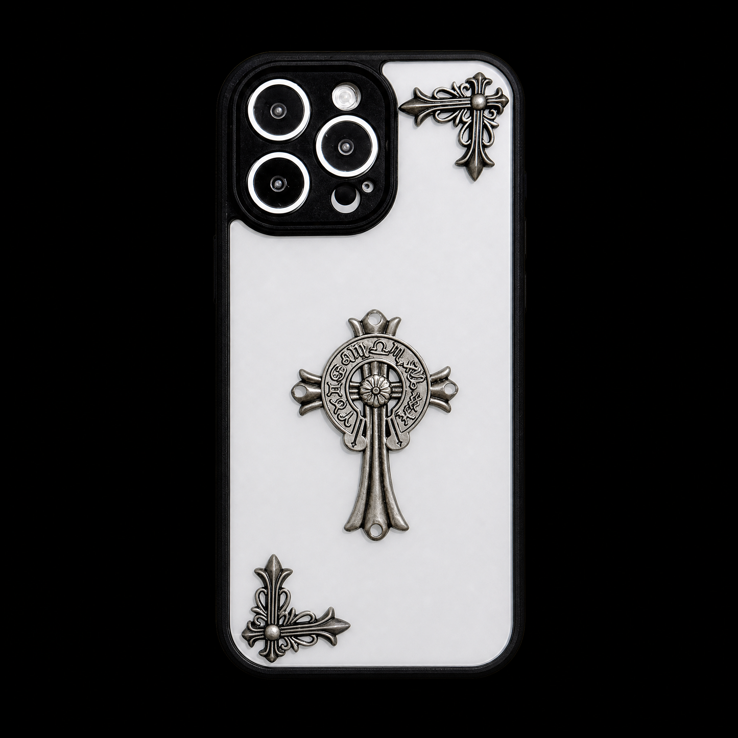 Transparent Chrome Cover