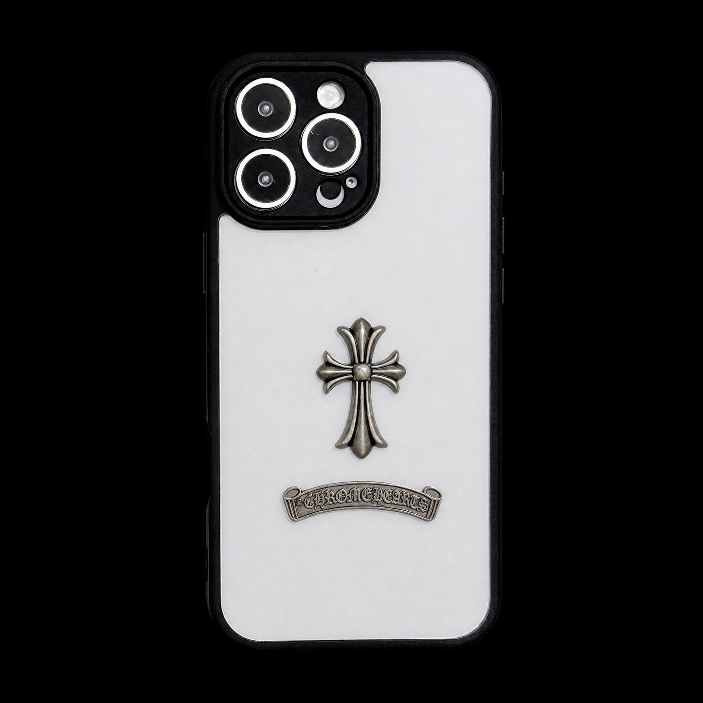 Transparent Chrome Cover